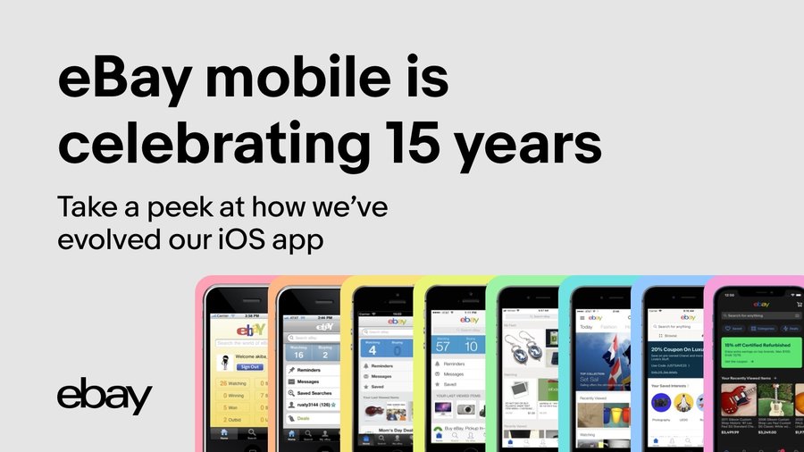 Celebrating the 15th Anniversary of eBay’s Mobile App