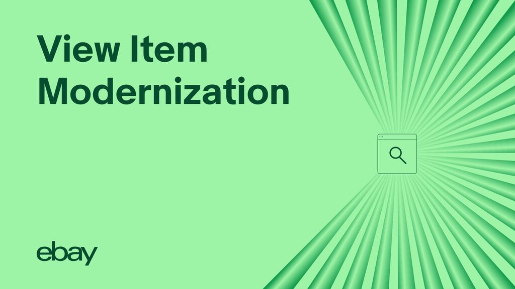 eBay如何现代化我们平台上最重要的页面