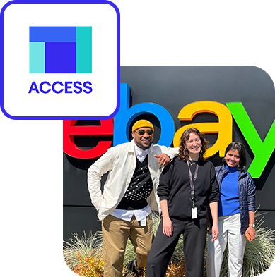 eBay employees from the company’s Access resource group.