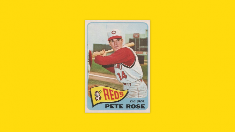 WHEN TOPPS HAD (BASE)BALLS!: 1960'S DEDICATED ROOKIE: 1963 PETE ROSE