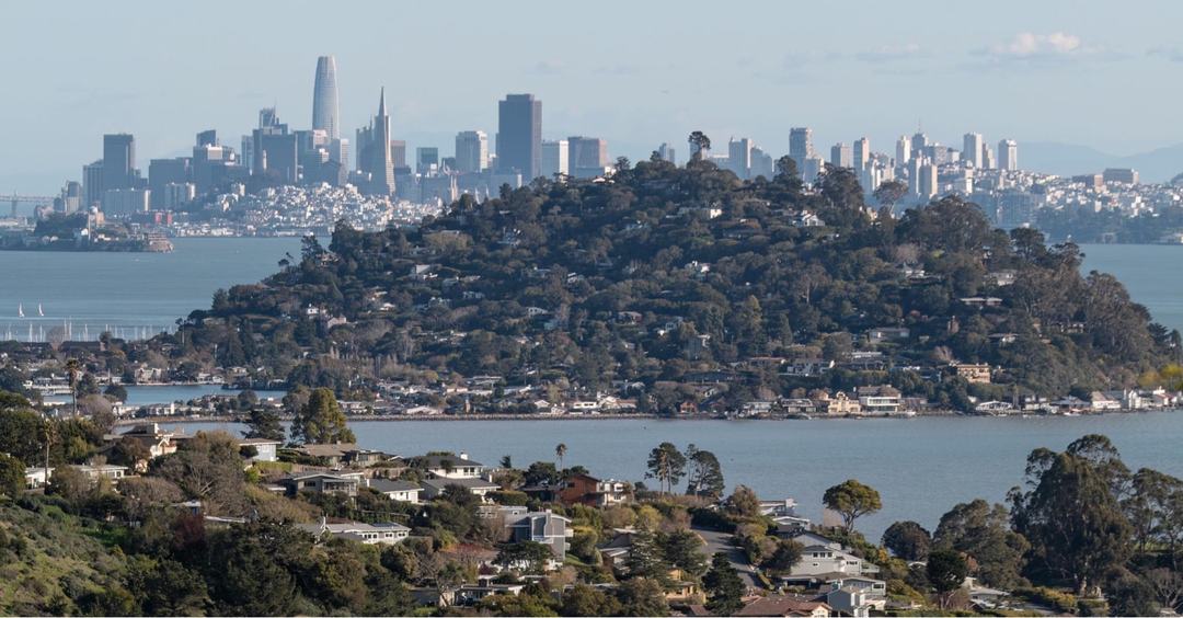 San Francisco Bay Area landscape.