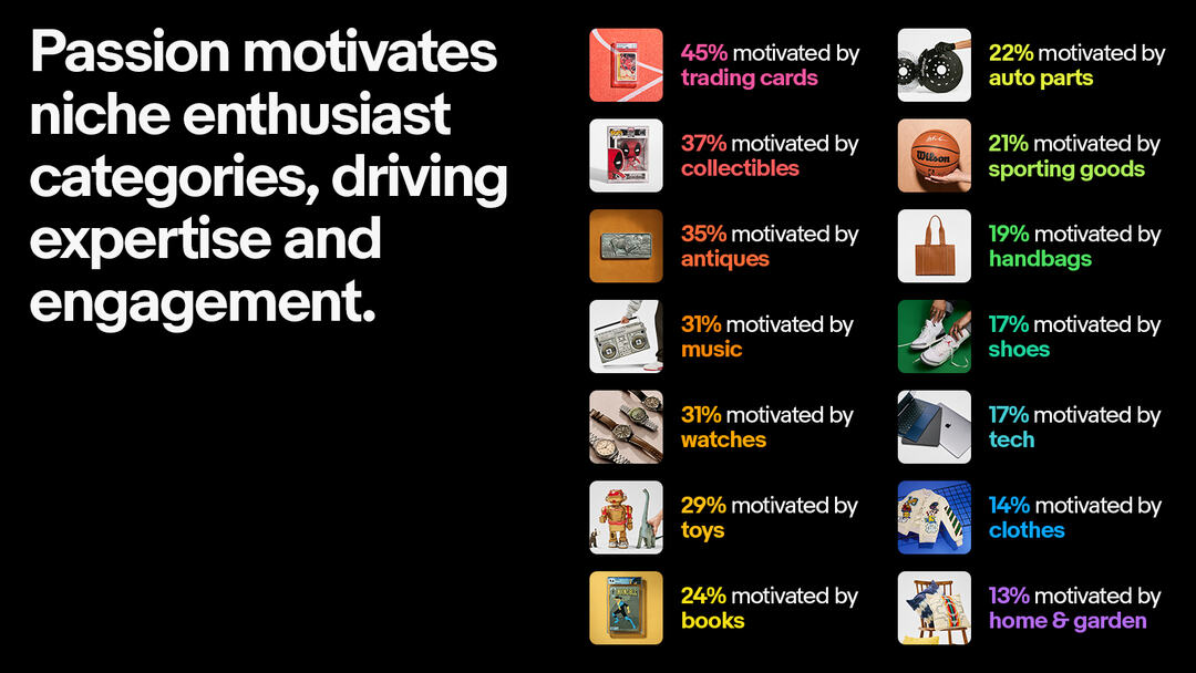 Seller Motivation: Passion in Enthusiast Categories chart. A detailed description of this chart can be found below.