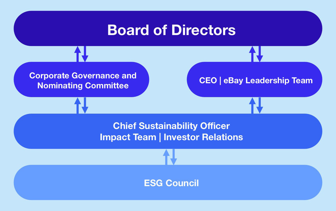 Governance Model chart. A detailed description of this chart can be found below.