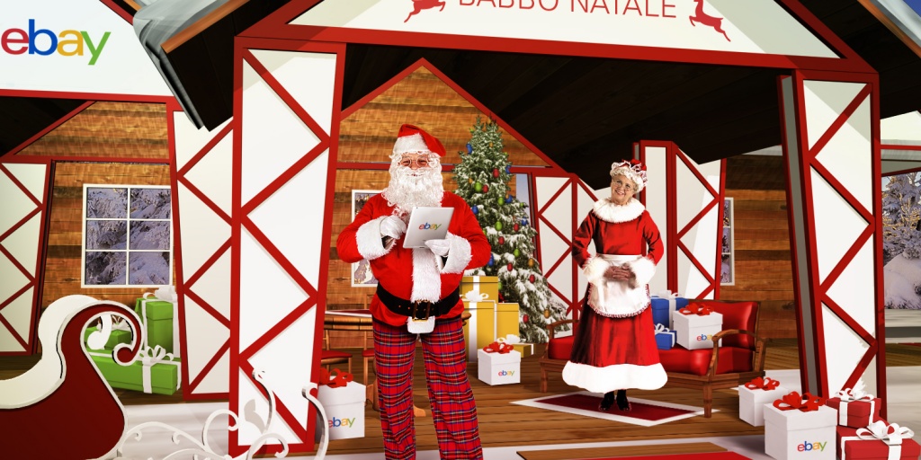 Foto Casa Di Babbo Natale.Ebay Ti Invita A La Casa Di Babbo Natale Ebay Inc