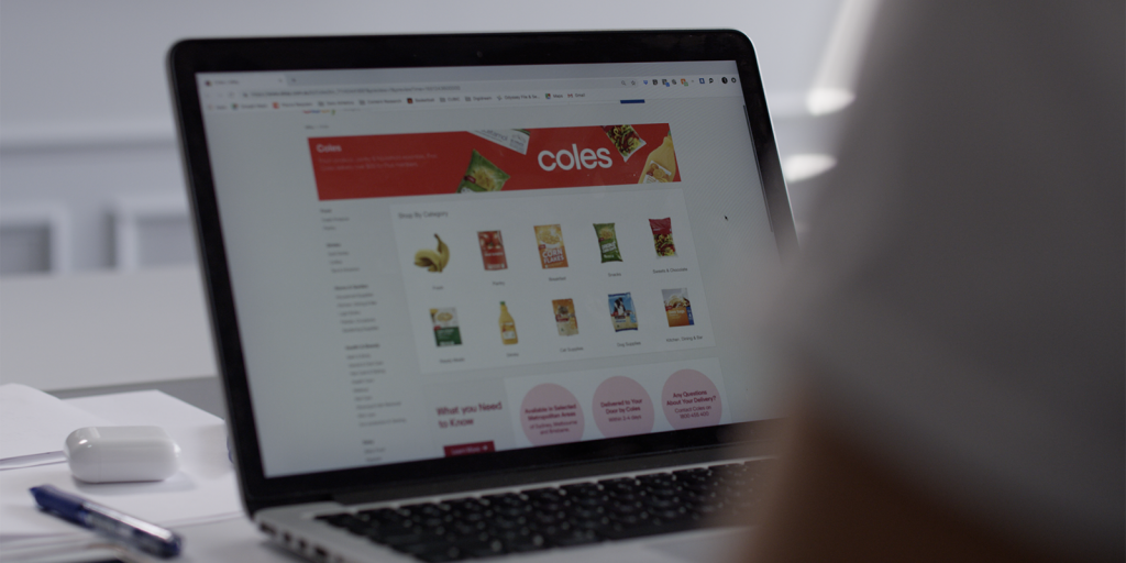 Coles Partners With  to Drive Online Grocery Shopping in Australia