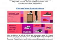 Les sneaker addicts ont desormais un espace unique sur eBay.fr