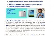 eBay B Ware Coupon Pressemitteilung
