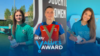 Con l'eBay Values Award 2024/2025 eBay premia le calciatrici che fanno la differenza dentro e fuori dal campo 