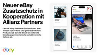 eBay stärkt Vertrauen in den Recommerce: Neuer Zusatzschutz für B-Ware und generalüberholte Produkte in Kooperation mit Allianz Partners
