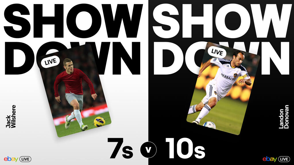 eBay Live Turns Football’s Enduring No. 7 v No. 10 Rivalry Into a Fan Showdown with Jack Wilshere and Landon Donovan