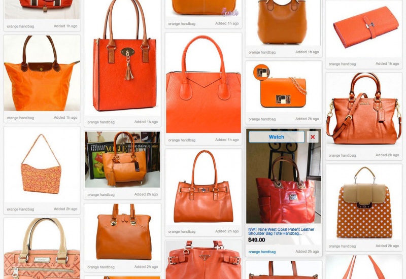 Nine west store orange bag