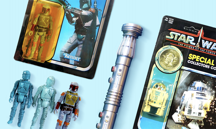 Unveils One of the Largest Collections of Rare Star Wars Prototypes  and Collectibles