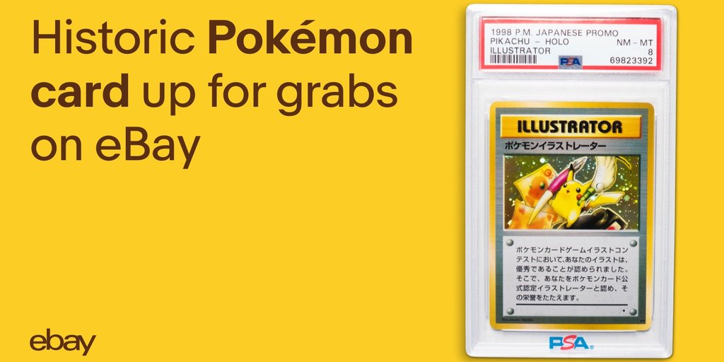 Rare Illustrator Pikachu Pokémon Card Sells For Nearly $1 Million