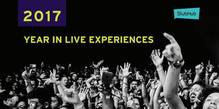 StubHub Releases 2022 Year in Live Experiences Report: Global Event Sales  Double 2021