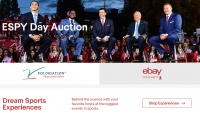 eBay for Charity and ESPN Announce Annual ESPY Day Auction