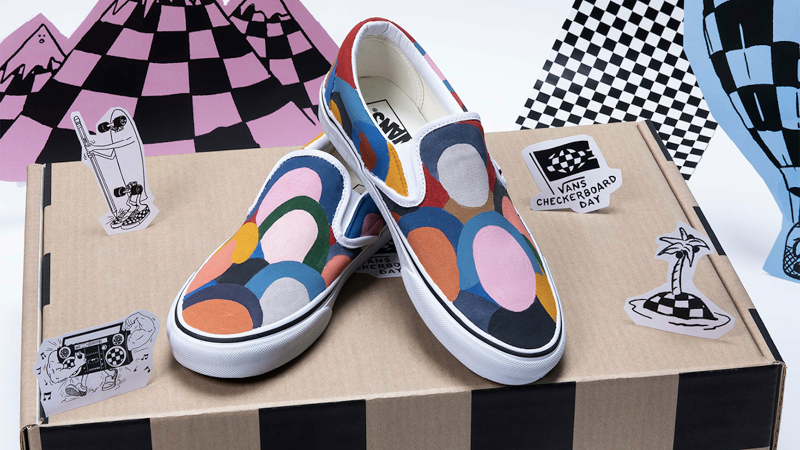 ebay vans checkerboard