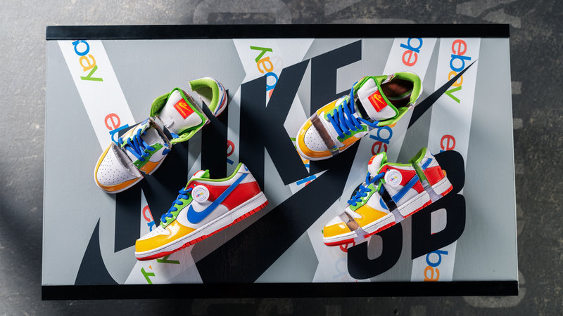 eBay and Reissue the Iconic 'eBay Dunk'