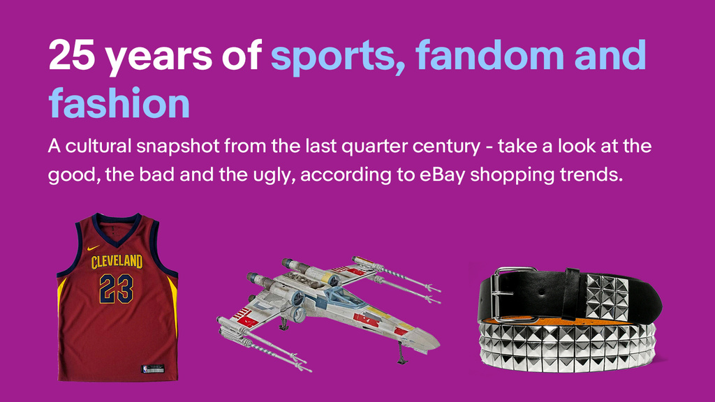 eBay Celebrates 25 Years: Passions and Interests Shoppers Can’t Live ...
