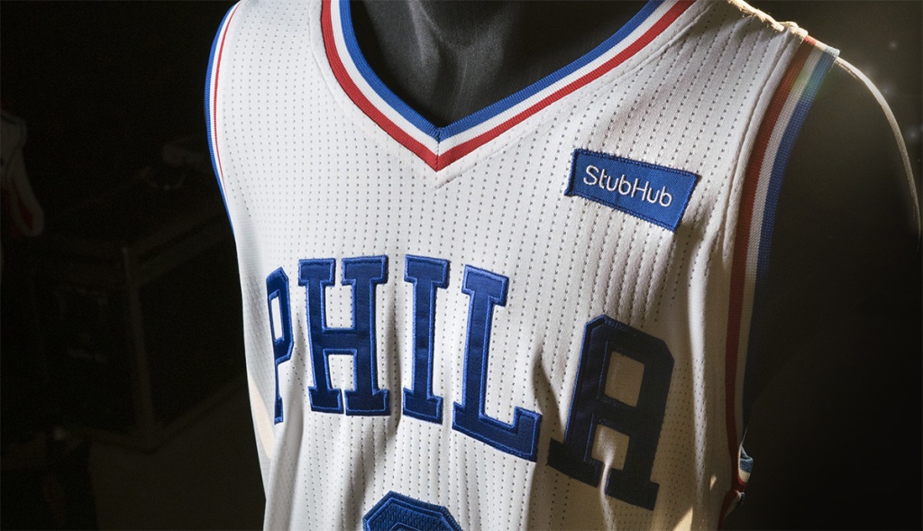 StubHub and Philadelphia 76ers Announce First Jersey Sponsorship in Major  American Professional Sports