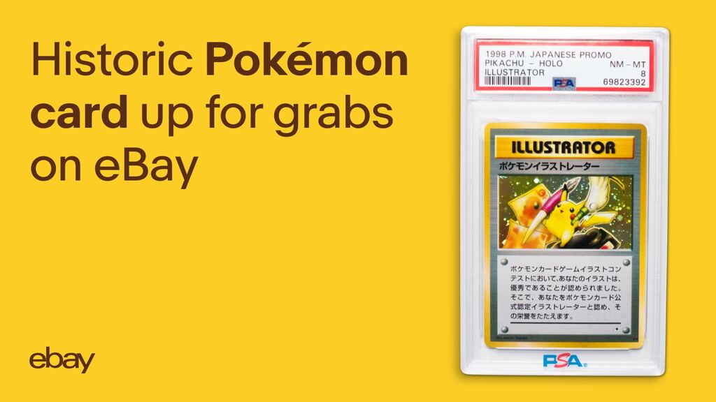 A Rare Piece of Pokmon History Goes to Auction on eBay