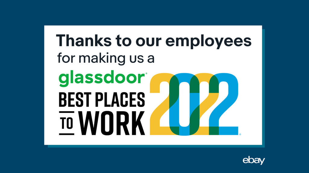 eBay Named as a Best Place to Work in 2022 by Glassdoor
