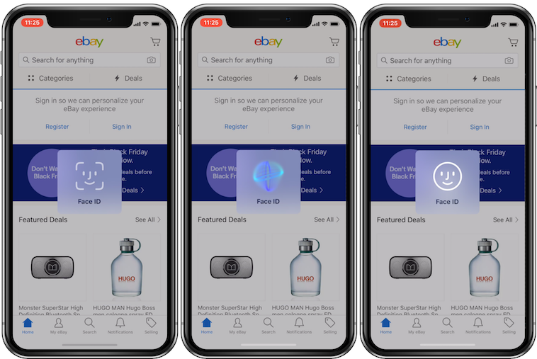 Use Your iPhone X to Shop on eBay with Face ID