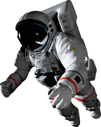 eBay Astronaut (Floating in Space)